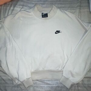 Nike XL cream crewneck sweater